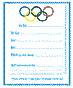 Winter Olympics Party invitaiton idea