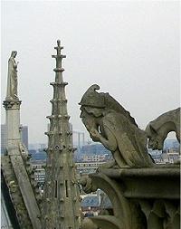 Travel Paris Notre Dame Gargoyles
