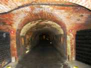 The Tunnels, caves, at Moet store millions of Champagne bottles