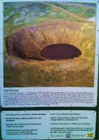 A viiew of the Icelandic Geysir  Hot Springs Geothermal Area