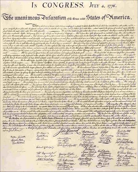 Declartion of Independence