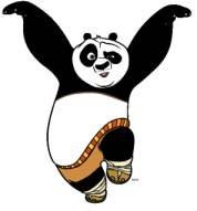 Kung Fu Panda clip art