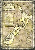 Lord of the Rings film locations map