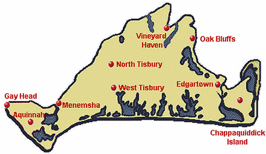 Map Of Marthas Vineyard