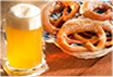 Beer and pretzels
