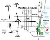 Milwaukee Summerfest map & directions