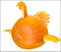 Thanksgiving turkey pumpkin