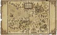 Wizarding World of Harry Potter map
