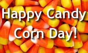 national candy corn day October 30