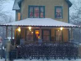 Christmas Story house in Cleveland
