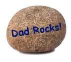 fathers day craft paperweight