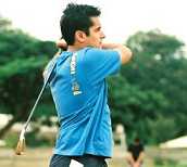 beginner golfer