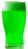 green beer for st. patrick's day