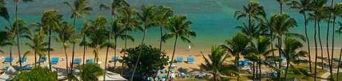 Kahala resort beach, Honolulu