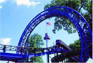 superdooperlooper roller coaster at hersheypark