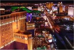 night in Las Vegas