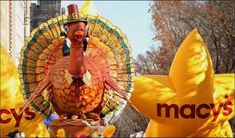 macy's parade turkey