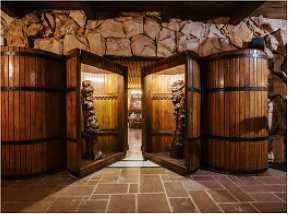 Milesti Mici wine cellar