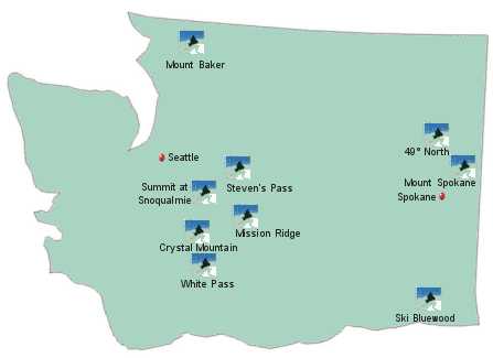 2019 2020 Washington State Ski Resorts Crystal Mountain