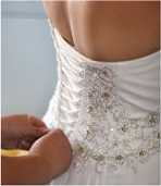 wedding dress fitting