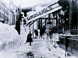 Blizzard of 1888, New York