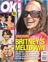 Britney on OK! Magazine cover