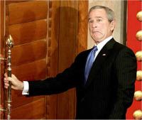 Bush attempts exit strategy in Bejing