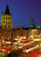 Alter Markt Christmas market Cologne Germany 