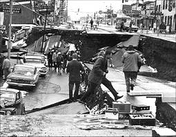 Anchorage AK earthquake, 1964