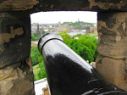 Picture of Edinburgh Castle cannon
