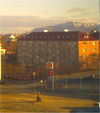 View of Reykjavik from Hotel Saga