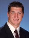 Picture of Tim Tebow, Heisman Trophy winner