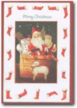 Santa Merry Christmas Card Courtesy Hallmark Cards