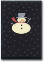 Snowman Happy Holiday Card Courtesy Hallmark Cards