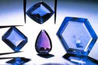 Blue Sapphires Courtesy Dept. of  Geology & Geophysics, University of Wisconsin-Madison