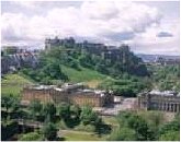 Edinburgh Castle and city skyline