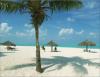 Beach scene in the Bahamas