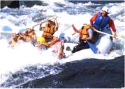 Whitewater rafting