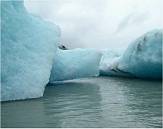 ice floes, Mendenhall Glacier