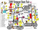 Vermont State Fair printable map