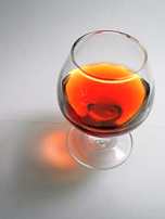 glass of armagnac