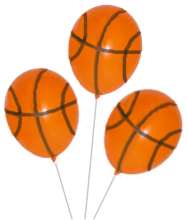 basketball party balloons