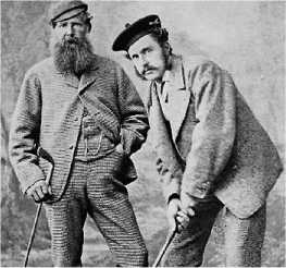 Old and young Tom Morris