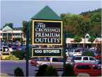 crossings premium outlets, tannersville  pa