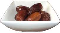 bowl of dried dates for Ramadan