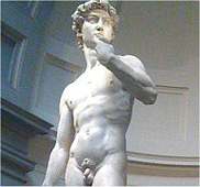 original Michelangelo's David