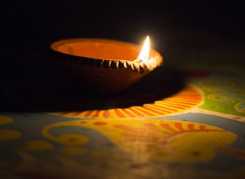 traditional diya for celebrating diwali