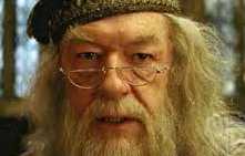 Michael Gambon as Dumbledore in Harry Potter and the Prisoner of Azkaban