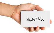 maybe? NO