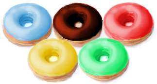Olympic donuts